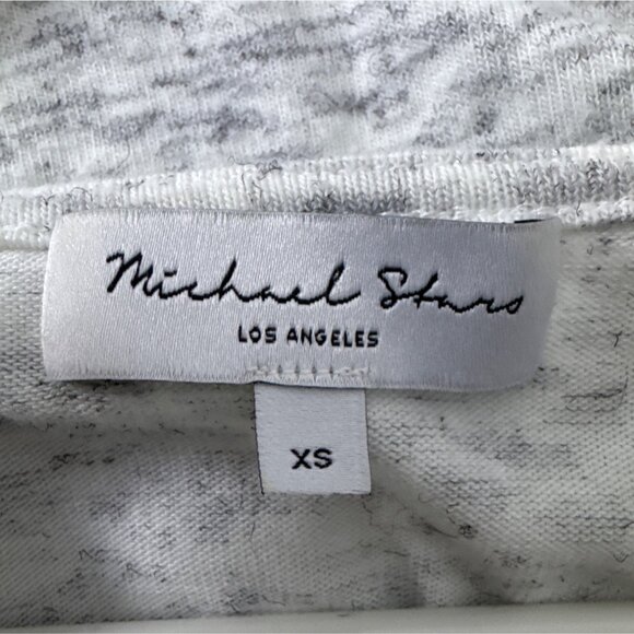 Michael Stars Womens Gray Wrap-Style Long Sleeve Lightweight Sweater XS - Picture 3 of 5